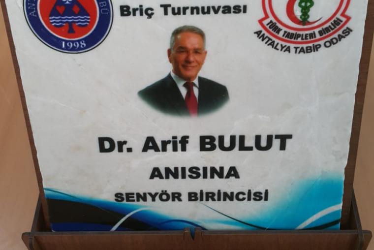 14 Mart 2020 günü “Dr. Arif BULUT anısına Tıp Bayramı Bric Turnuvası düzenlenecektir.
